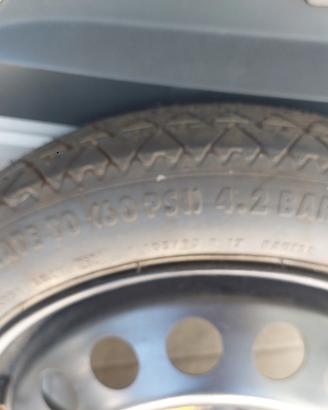 ruotino di scorta 205 95 r 17 tubbless