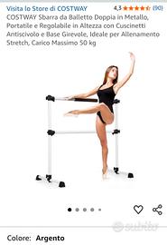 Sbarra regolabile esercizi danza