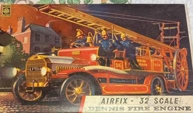 Kit Airfix Dennis Fire Engine scala 1/32