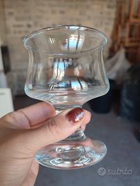 Set bicchieri dolce gelato frutta