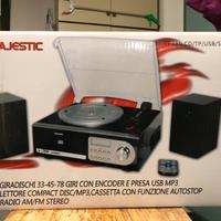 Giradischi Majestic multi funzione