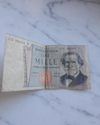 biglietto 1000 lire.