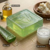 Sapone Aloe Vera 100% Vegan, viso, mani, corpo