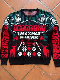 Maglione Natale Jumper|SCORPIONS - taglia L