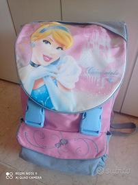 ZAINO DISNEY originale ESTENSIBILE CENERENTOLA 
