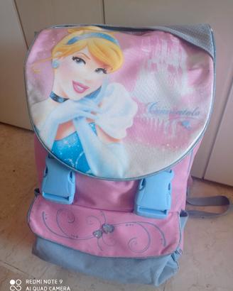 ZAINO DISNEY originale ESTENSIBILE CENERENTOLA 