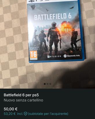 Battlefield 6 per ps5
