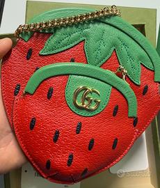 Gucci tracolla fragola nuova
