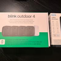 Blink Outdoor kit 4 telecamere piu Video Doorbell