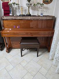 pianoforte da studio H.Hartmman + sgabello. 