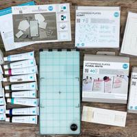 Letterpress Kit- We R Memory Keepers SUPER BUNDLE