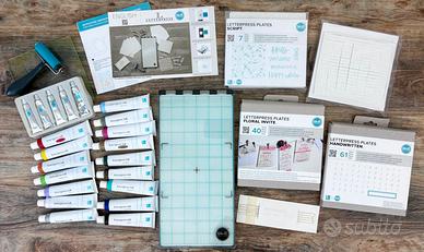 Letterpress Kit- We R Memory Keepers SUPER BUNDLE