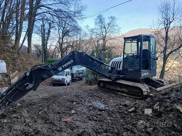 Escavatore Terex 80 Q.li