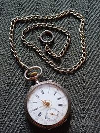 Orologio da tasca, manifattura svizzera fine 1800