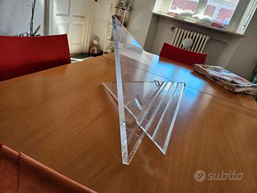 Leggio Plexiglass Eligma by Aldo Spirito Raro