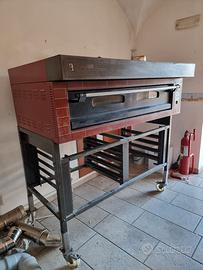 forno elettrico 9 pizze + base porta teglie