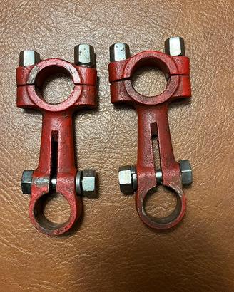 Staffe manubrio Moto Guzzi 22 mm