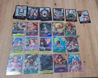 Lotto carte One Piece