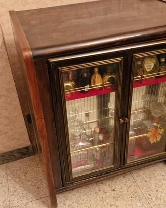 mobile bar anni 50/60 con giradischi