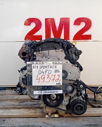 MOTORE COMPLETO KIA Sportage Serie EURO 5 D4FD 115