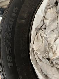 Gomme auto invernali + cerchi e copricerchi