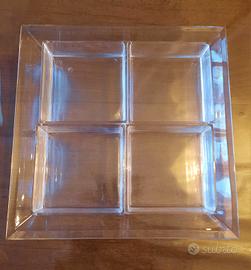 Antipastiera in cristallo Colle