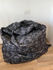 Pouf Cuscino Poltrona camouflage
