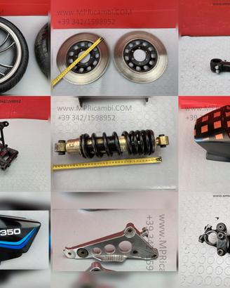 RICAMBI CARENE YAMAHA RD 350 1979 1982