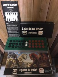 Il gioco dei due cavalieri back gammon