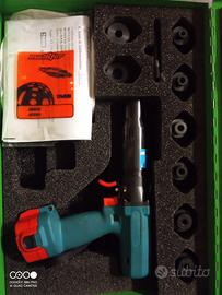 Kit punzonatore a batteria per raccordi PG – 9861E