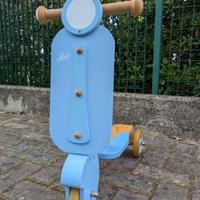 Monopattino a 3 ruote in legno marca Sevi