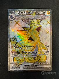 Carta Pokémon Tyranitar Ex 211/197