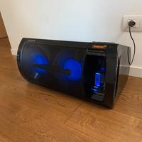 Sony home audio ipod dock speaker system cassa