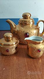 Servizio da caffè e thè in porcellana di Bavaria 