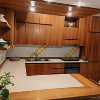 Cucina con bancone