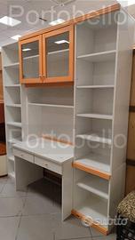 Codice: 8928 LIBRERIA STILE MODERNO COLORE BIANCO