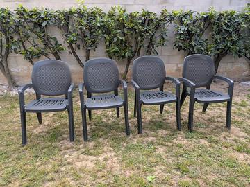 poltroncine in plastica nardi