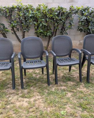 poltroncine in plastica nardi