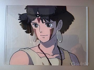 ANIME GLASS PAINTING PRINCESS MONONOKE