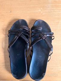 infradito in cuoio n. 38 