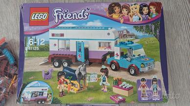 Lego Friends 41125 auto +rimorchio cavalli 