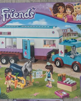 Lego Friends 41125 auto +rimorchio cavalli 