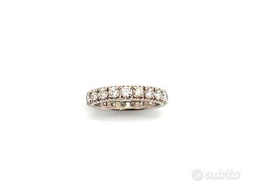 Anello eternity diamanti ct. 2,00