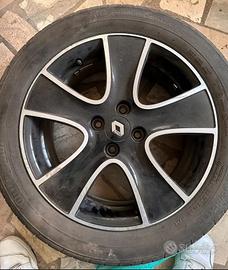 3 cerchi in lega diamantati 16” RENAULT ORIGINALI