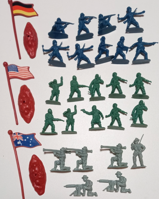 Soldatini HONG KONG 1/32 - 3 eserciti WWII