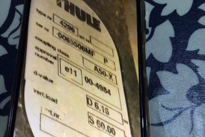 Sfera gancio traino thule