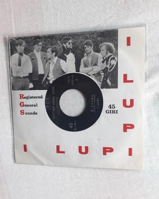 I LUPI - E' L'ALBA - 45 GIRI (1969) RARO.
