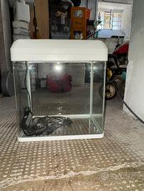 Acquario Blu bios billy 30lt bianco