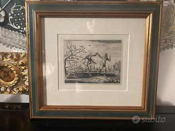 Quadro Acquaforte Fiamminga