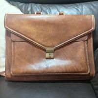 borsa in pelle per uomo vintage